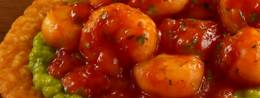 Tostada de atún a la Diablona Habanera